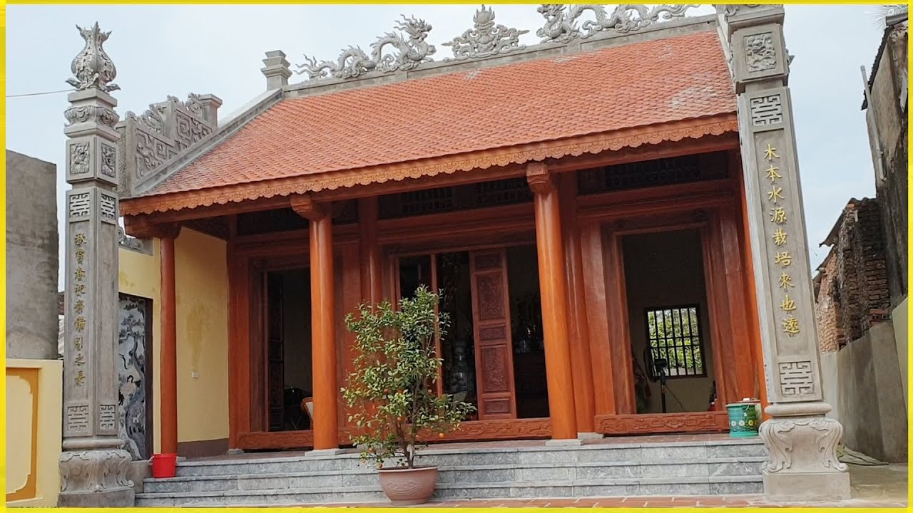 Nhà Kẻ Truyền Bê Tông Giả Gỗ Nguyễn Đại - Thiết kế thi công nhà kẻ truyền bê tông giả gỗ