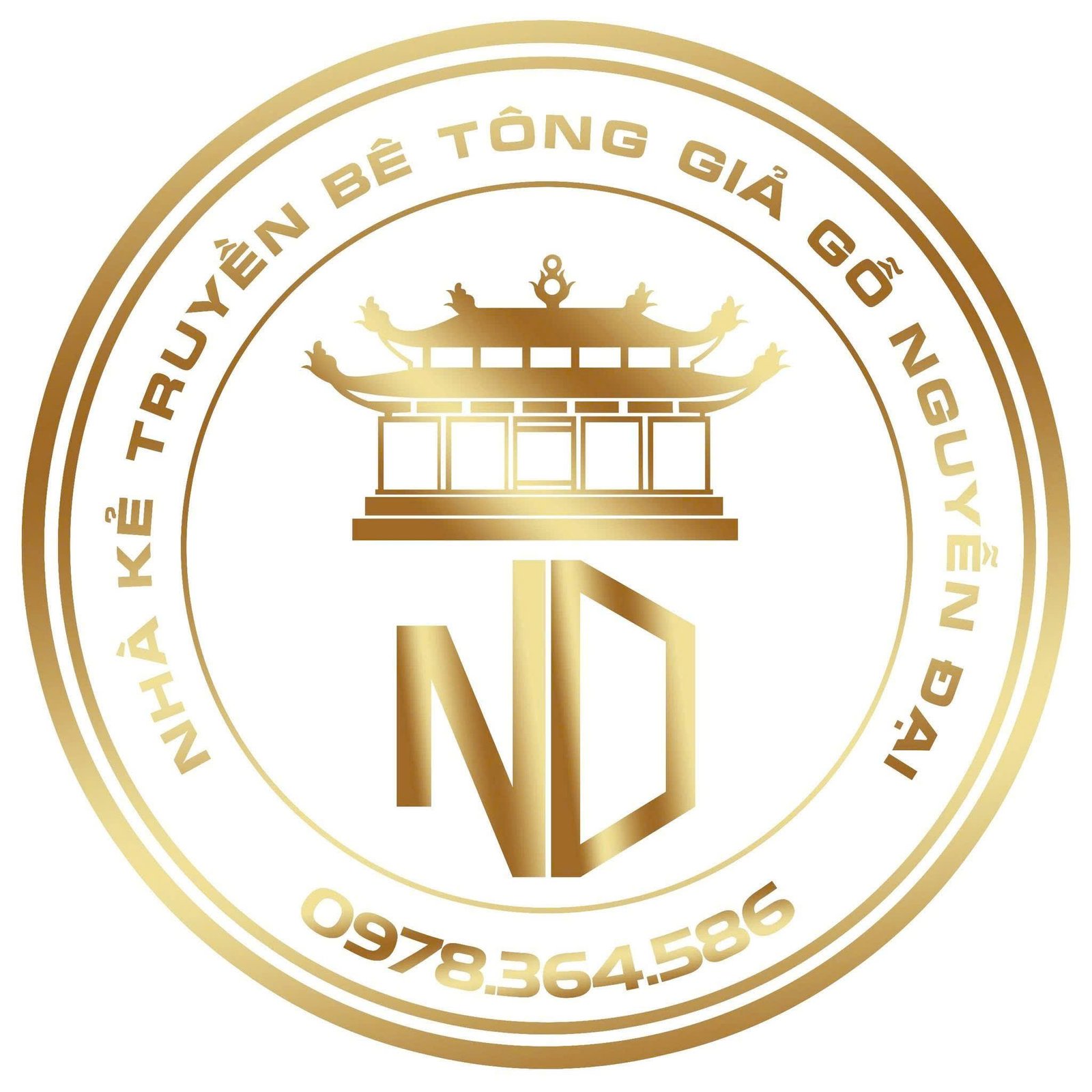 Nhà Kẻ Truyền Bê Tông Giả Gỗ Nguyễn Đại