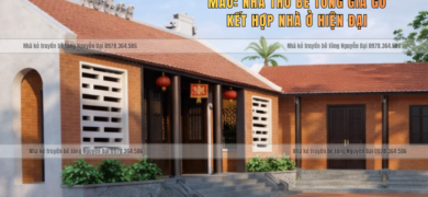Mẫu 13 nhà kẻ truyền 3 gian