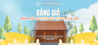 Bảng Giá Nhà Kẻ Truyền Bê Tông Giả Gỗ 2026
