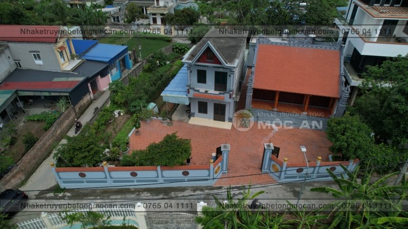 Gia Lộc Hải Dương 2 - nhà kẻ truyền bê tông giả gỗ