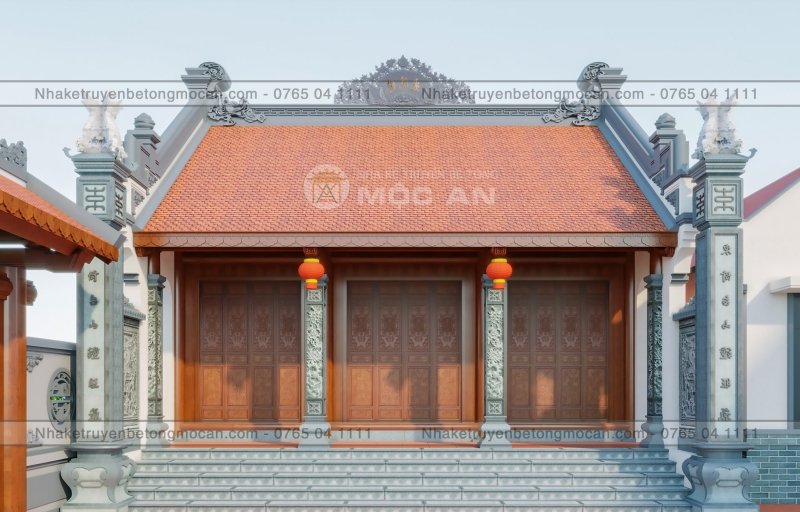 Thành phố Bắc Kạn - nhà kẻ truyền bê tông giả gỗ