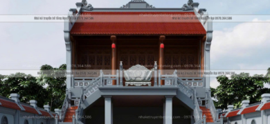 Mẫu 6 nhà kẻ truyền 3 gian