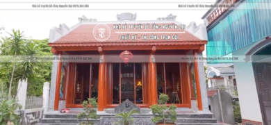 NHÀ THỜ 3 GIAN GIẢ GỖ TẠI BA VÌ, HÀ NỘI - nhà kẻ truyền bê tông giả gỗ