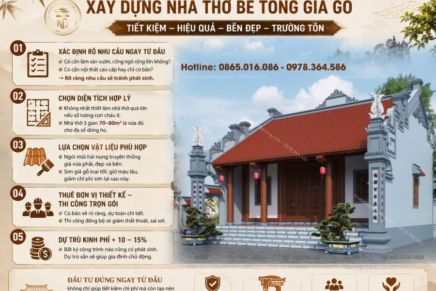 5 Kinh Nghiệm Tối Ưu Chi Phí Xây Dựng Nhà Kẻ Truyền Bê Tông Giả Gỗ - nhà kẻ truyền bê tông giả gỗ