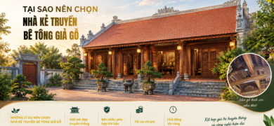 Nhà Kẻ Truyền Bê Tông Giả Gỗ Đẹp, Bền Vững - nhà kẻ truyền bê tông giả gỗ